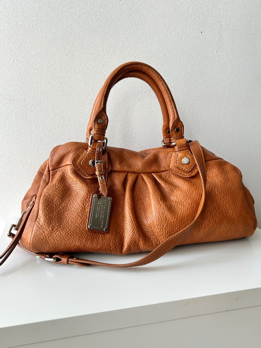 Marc Jacobs Classic Q Groovee shoulder bag in brown leather